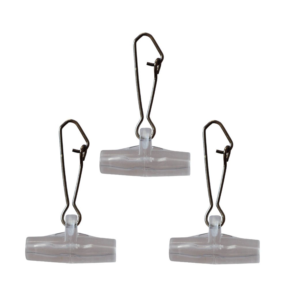 Laxygo Sinker Slide with Hooked Snap Fishing Line Connector 30-60pcs Fishing Accessories 4
