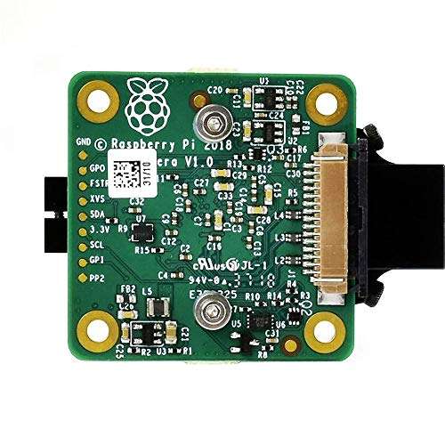 Raspberry Pi HQ Camera Module for Raspberry Pi 4 3 Model B, with 12.3MP IMX477 Sensor Supports C- and CS-Mount Lenses,High Resolution and Sensitivity,Alternative for Camera Module V2 3