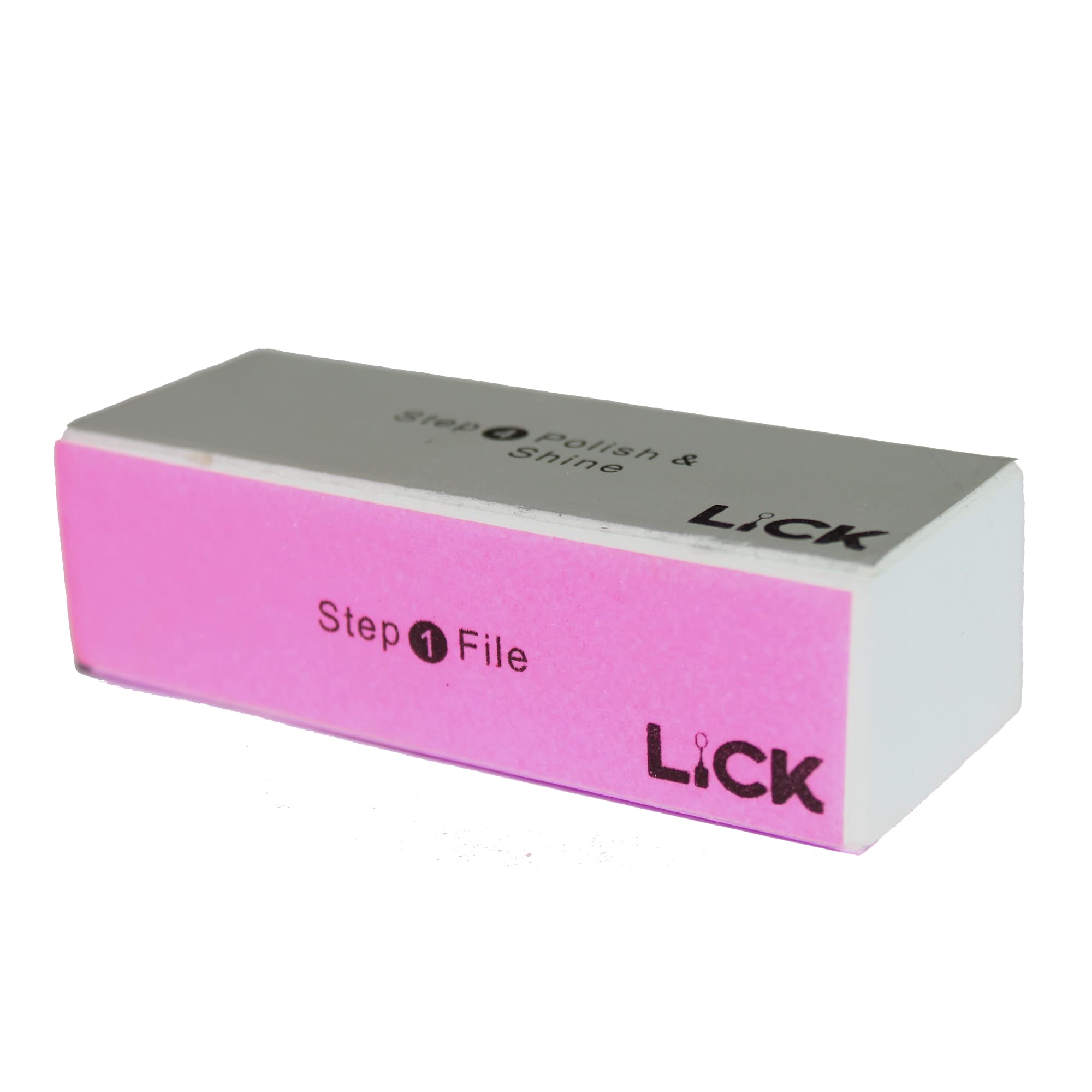 Lick 4 Steps Professional Care Manicure Pedicure Nail Block Buffer Sanding Buffing (Combo of 2) 3