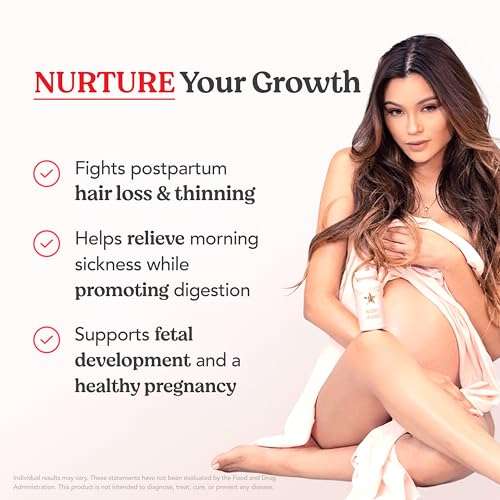 HAIRtamin MOM Vegan Prenatal & Postnatal Multivitamin Supplement & Hair Vitamin Pregnancy, Postpartum, Breastfeeding Probiotic One-a-Day Hair Vitamins with Biotin, Zinc, Iron (30 Counts) 3