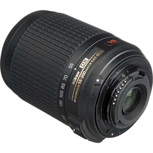 Nikon 55-200mm f/4-5.6G ED IF AF-S DX VR [Vibration Reduction] Nikkor Zoom Lens Bulk packaging (White box, New) 4