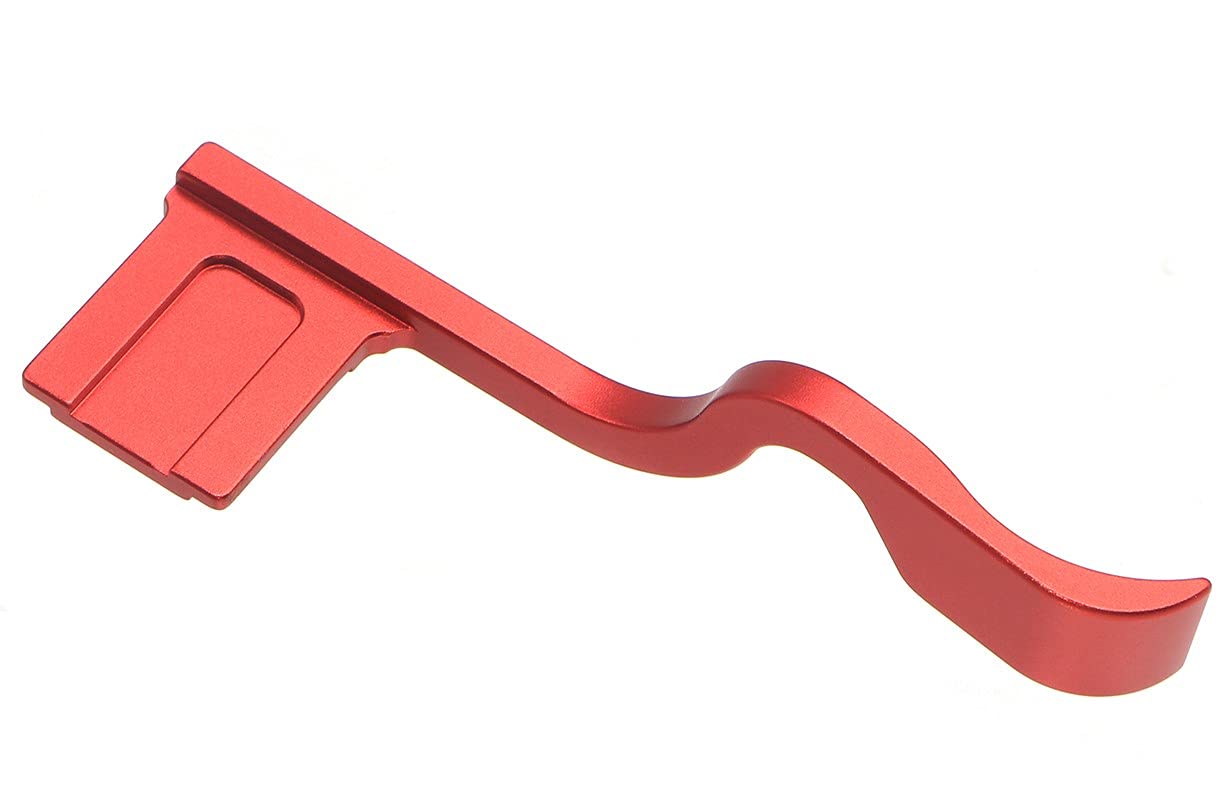 HITHUT Hot Shoe Thumb-up Grip for Fujifilm X-T4 XT4 Camera Red 3