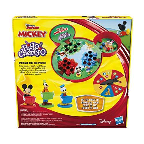 Hasbro Gaming Hi Ho Cherry-O Game Disney Mickey Mouse Clubhouse Edition (Amazon Exclusive) 5