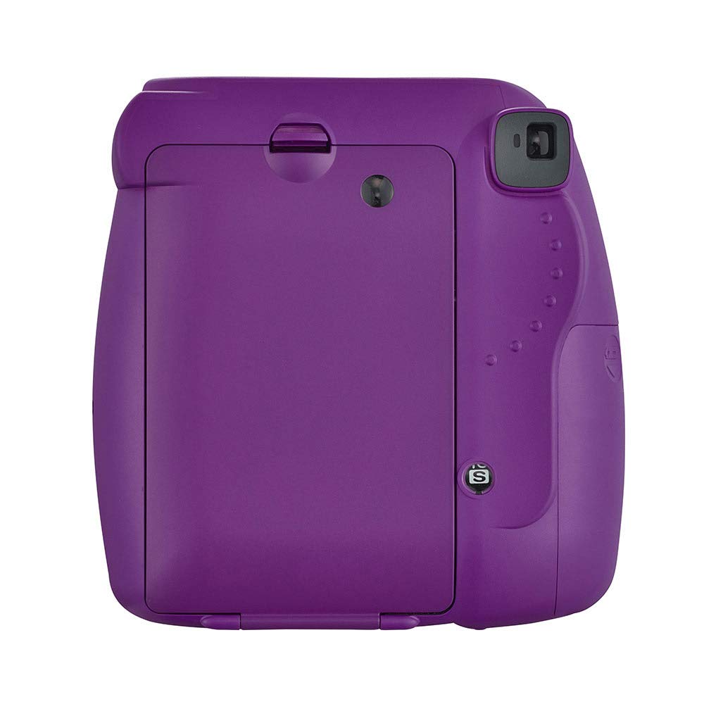 Fujifilm Instax Mini 9 Instant Camera (Clear Purple) & Instax Mini Single Pack 10 Sheets Instant Film for Fuji Instant Cameras 4
