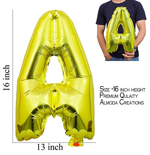 Almoda Creations 16 Inches Freshers Party Foil Decorative Banner in Gold Color 2