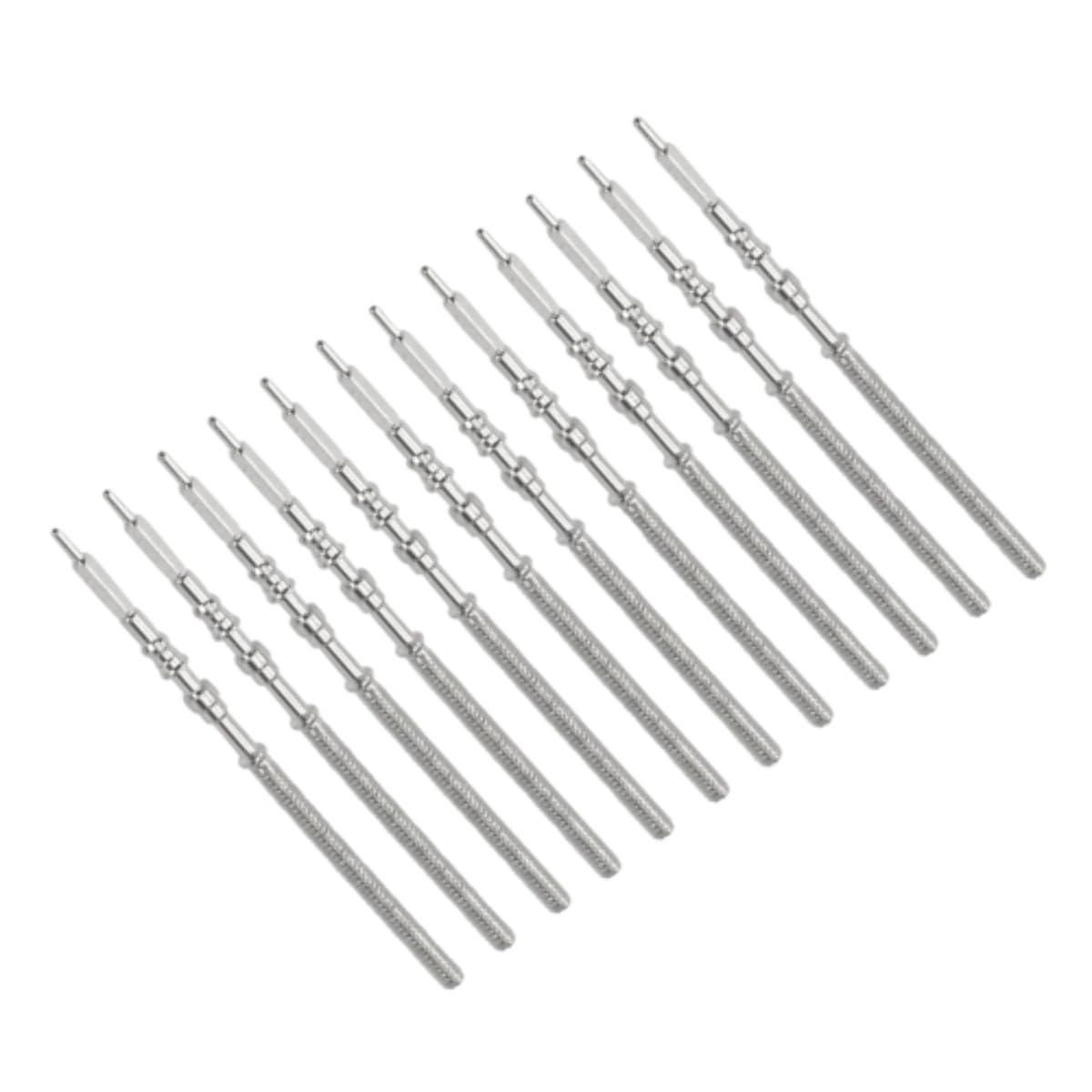 Ewatchparts 12 Genuine Seiko Winding Stems Compatible With Movement SKX009 7S26 7S36 NH26 NH35 NH36 4R36 1