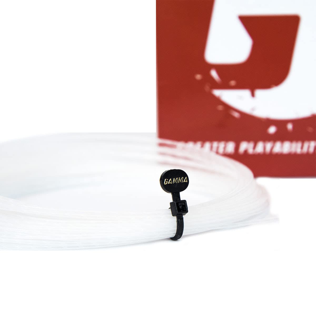 Gamma TNT2 React Pro 16g Premium Synthetic Tennis Racquet Strings (4 Sets) 4