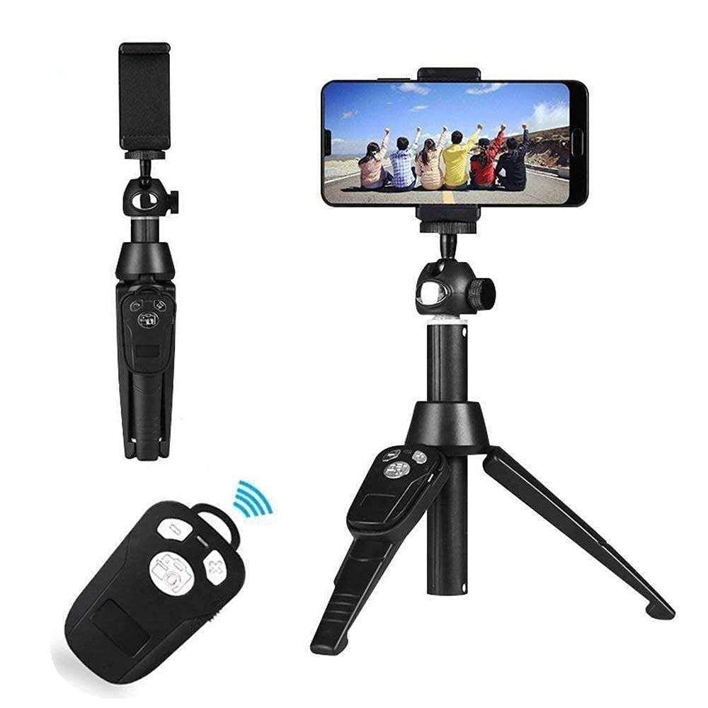 Exxelo Portable & Flexible Mini Tripod with Mobile Holder & 360 Degree Ball Head | for Smart Phones | Compact Cameras |with 1 Year Warranty 5