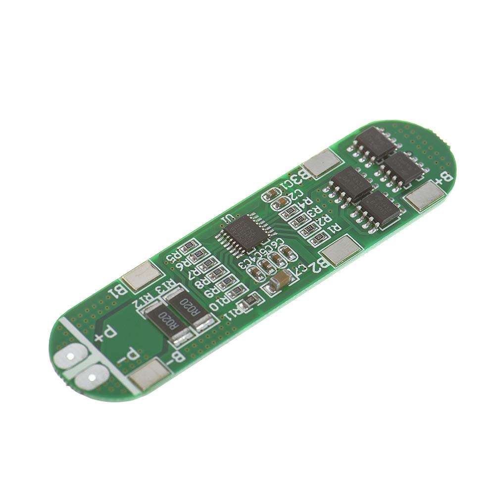 Anmbest 2PCS 4S 14.4V 14.8V 16.8V 5A 18650 Charger PCB BMS Protection Board for Li-ion Lithium Battery Cell 4