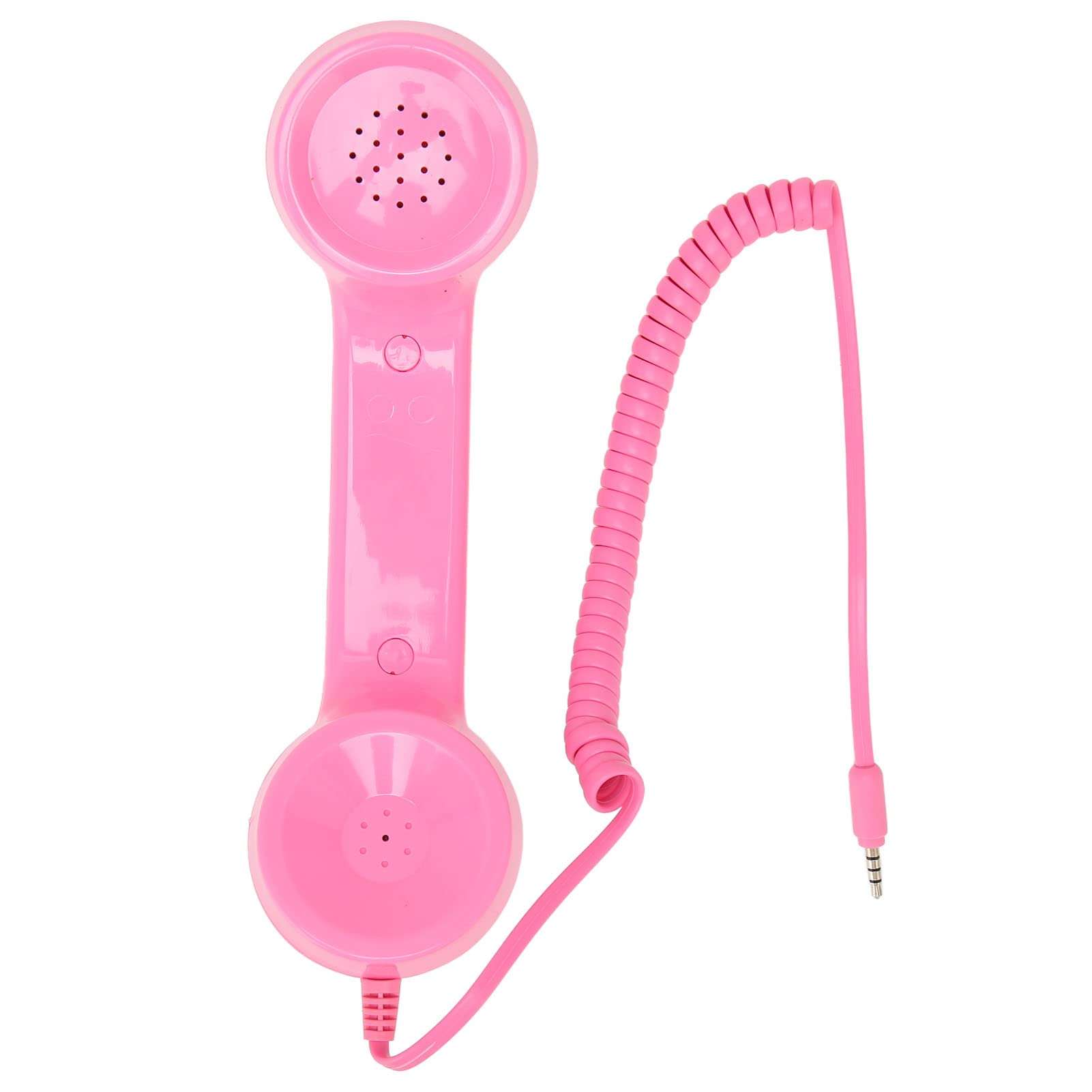 EIMSOAH 3.5mm Vintage Telephone Handset, Retro Phone Handset, Multifunction Old Style Handheld Cell Phone Receiver for Mobile Phones, Computers, Laptop (#1) 6