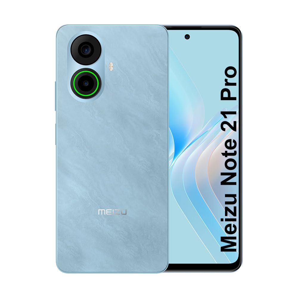 Meizu Note 21 Pro 4G LTE (256GB + 8GB) (Tmobile & Global Only) Android 14 NFC 64MP 6.78" 120Hz Octa Core 2.2GHZ (Hawkeye Blue)