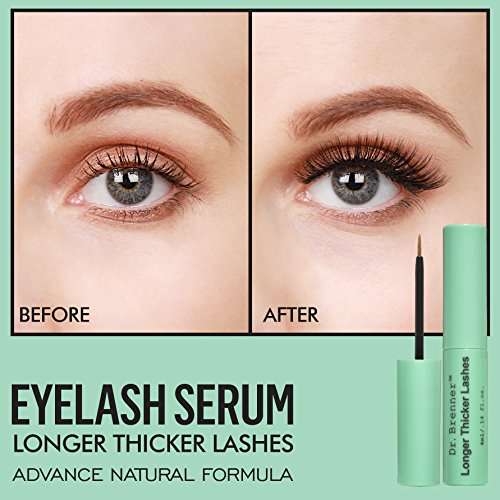 Dr. Brenner Eyelash Growth Serum Enhancer for Longer Thicker Eyelashes and Brows Made in U.S.A. (4 ml.) 4