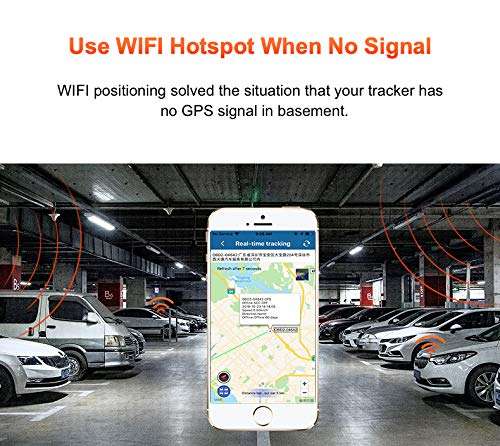 4G OBD GPS Tracker for Vehicles with 1 Year Subscription No Monthly Fee OBD2 Real Time Car Tracker Device Hidden Mini Fleet OBD-II Car Tracking Device Location Locator 4