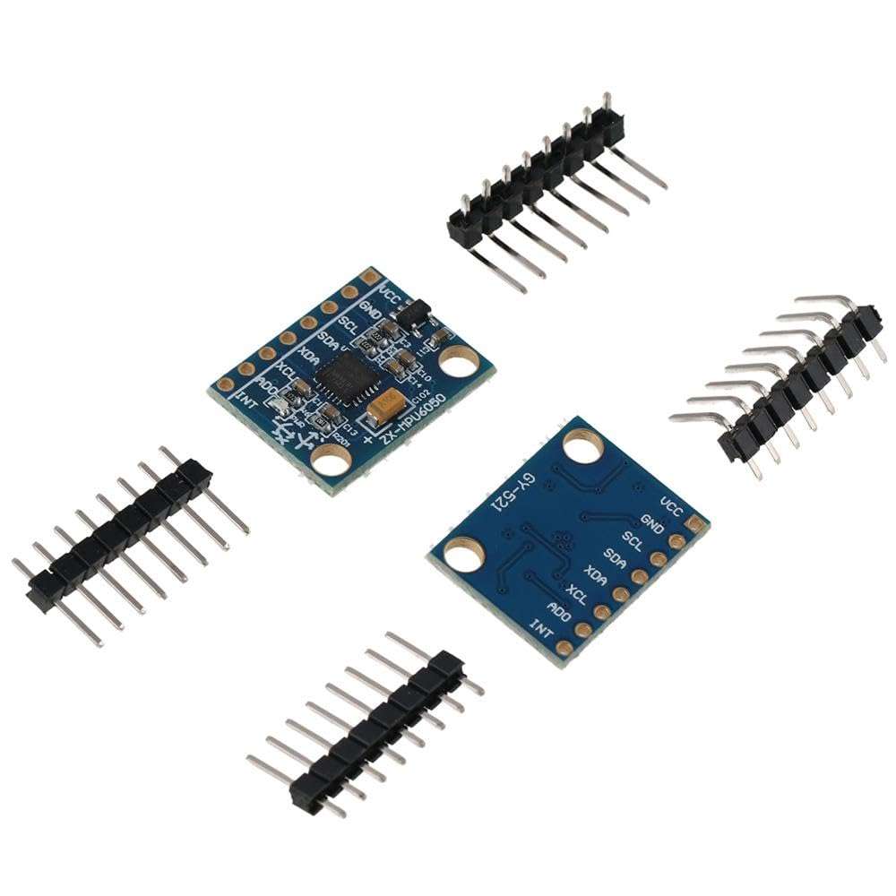 SHUATI 6 DOF 6-axis Sensor Module 3PCS GY-521 MPU-6050 Accelerometer Gyroscope Module Arduino Raspberry 3