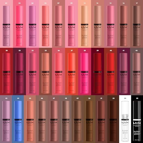 Nyx Professional Makeup Butter Lip Gloss, Sheer Finish - Madeleine, 8ml 5