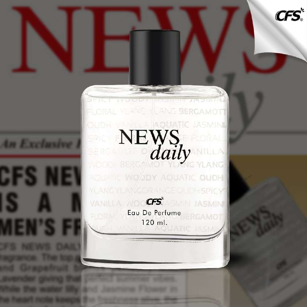 CFS | NEWS DAILY | 120 ML | LONG LASTING | BEST PERFUME FOR MEN 3