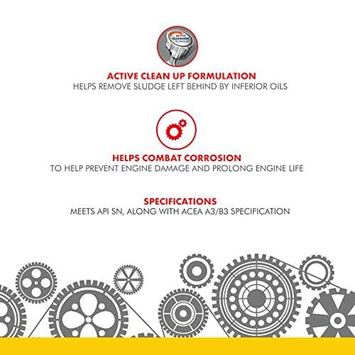 Shell Helix HX5 15W-40 API SN Premium Mineral Engine Oil for Diesel & Petrol Cars (3 L) 4