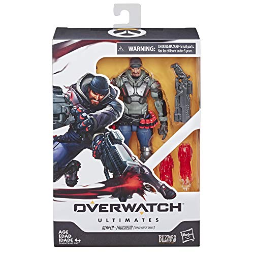Hasbro Toys Overwatch Ultimates Series Blackwatch Reyes (Reaper) Skin 6" Collectible Action Figure 2