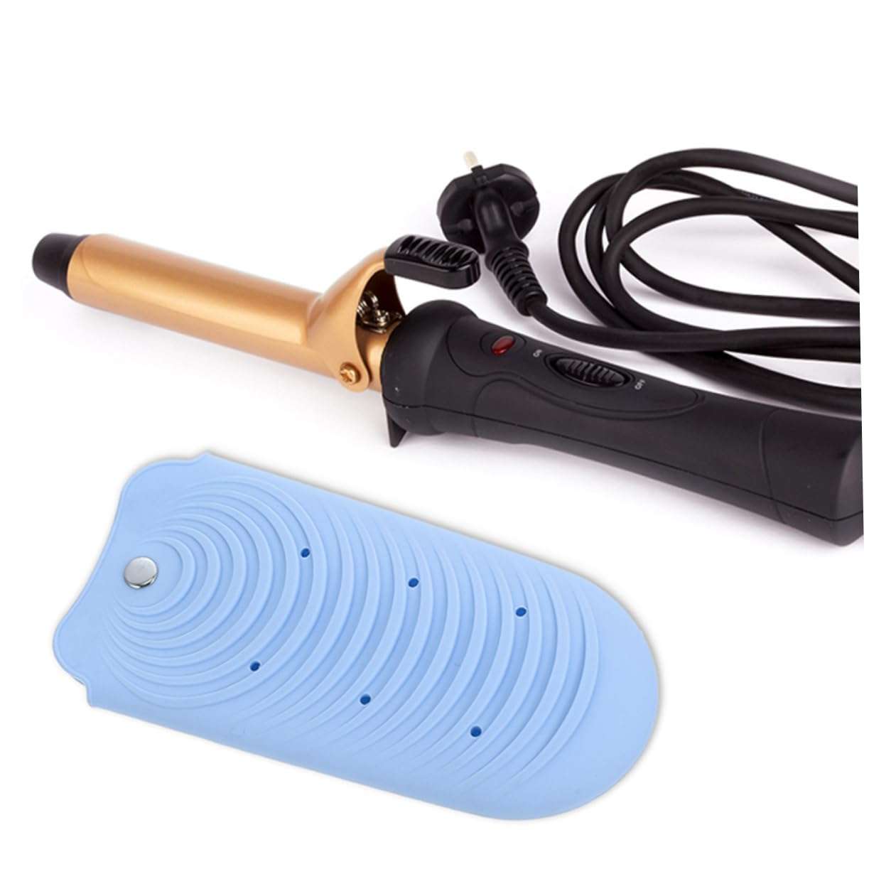 2pcs Curling Iron Storage Bag Hair Dryer Bag Curling Iron Storage Organizer Straightener Holder Hair Tools Travel Bag Curling Iron Travel Case Bottle Bag Curling Iron Cover Sleeve 5