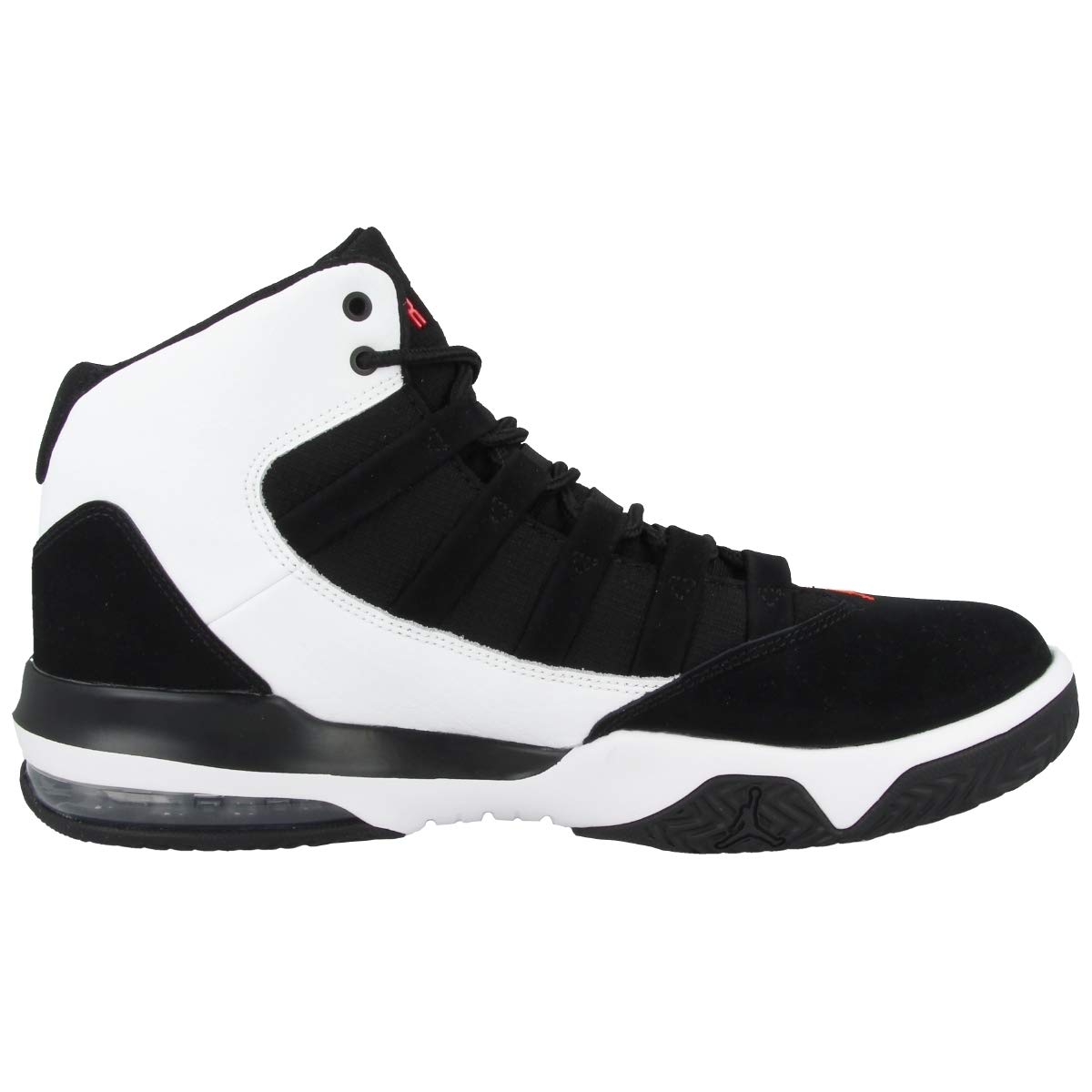 Jordan AQ9084-101: Men's Max Aura White/Infrared 23-Black Sneakers (13 D(M) US Men) 3