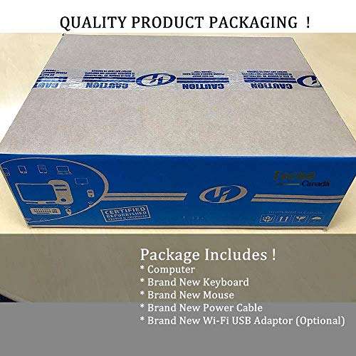 Dell Optiplex 790 SFF Desktop - Intel Core i5 2400 8GB DDR3 RAM, 240GB SSD and Windows 10 Home 64bit - WiFi Ready - New 22 Inch LED Monitor (Renewed) 6