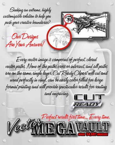 OVER 34,887 DESIGNS HUGE MEGA Vector Clipart Vinyl Cutter Slgn Design Artwork-EPS Vector Art Software plotter Clip Art Images 3
