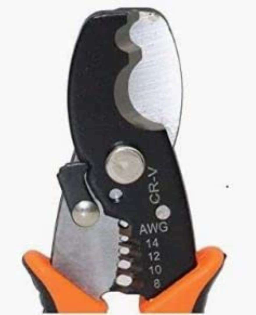 H9 Electric Cable Wire Cutter Stripper Piers Multi Purpose Cutting Wire Insulation Stripper Cutting Pliers for Electrical Use (Pack of 2) 6