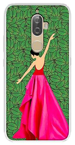 Amazon Brand - Solimo Designer Multicolor Girl Smile Design Printed Soft Back Case Mobile Cover for Lenovo K8 Plus 1