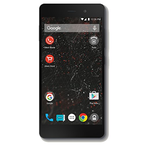 Silent Circle Blackphone 2 32GB Factory Unlocked Encrypted & Secure Smartphone with Annual Silent Phone (Within Members) and Silent World 100 Minutes per Month Subscription License 2