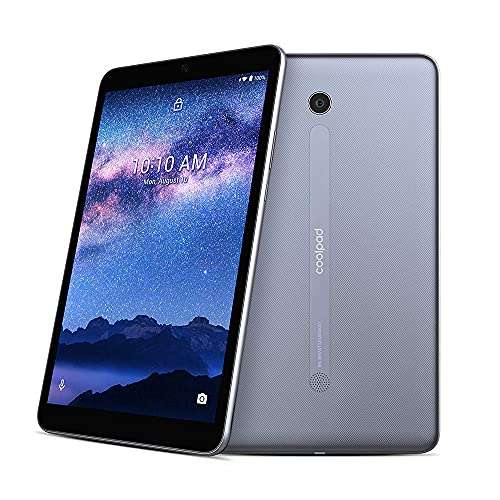 Coolpad Tablet 10" HD Android 10 Tablet, Qualcomm 64bit Processor, Drop Protection, 32GB Storage, 3GB RAM, Quick Charge 3.0, Medieval Gray,3667AT (Tasker 10" 3GB/32/GB) 1