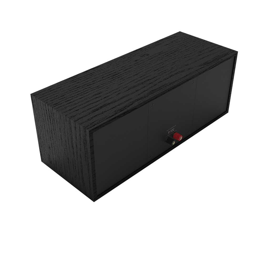 Klipsch Reference Next-Generation R-50C Horn-Loaded Center Channel Speakers for Crystal-Clear Home Theater Dialogue in Black 6