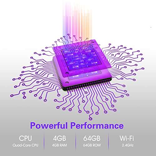 XINYANGCH 10 inch Google Android 8.1 Nougat System Unlocked Pad with Dual SIM Card Slot 10.1" IPS Screen 4GB RAM 64GB ROM 3G Phablet Built-in Bluetooth WiFi GPS Tablets (Metallic Black) 4