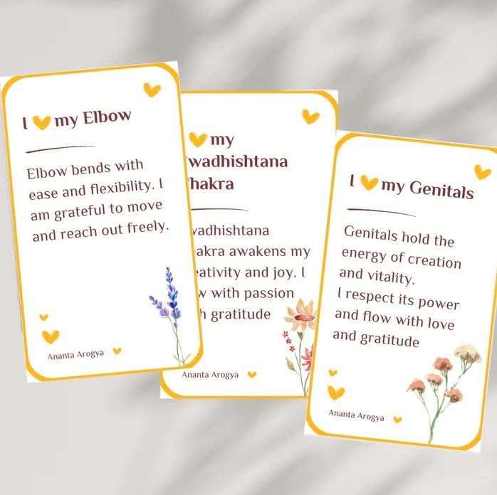 KALYA SHASTRA Ananta Arogya – 108 Cards of Self-Love, Healing & Gratitude for Loving Yourself 1