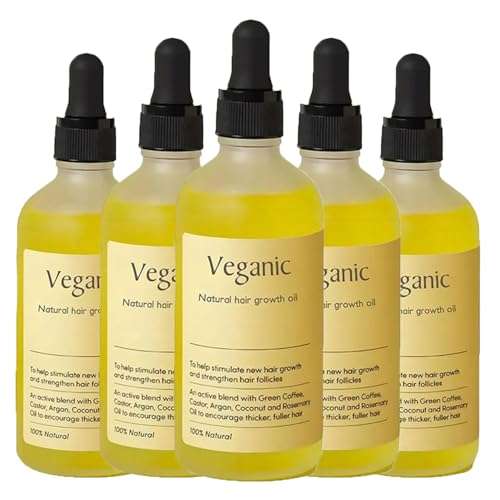 My Flower Moon Hair Growth Oil, Carvenchi Natural, Elarmes, Urelan , Vegan (5PCS) 1