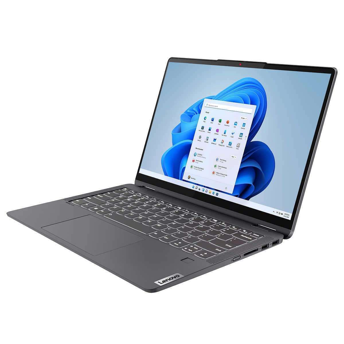 Lenovo 2023 IdeaPad Flex 5 14” OLED 2.8K Touch 2-in-1 Laptop 10-Core Intel i7-1255U Iris Xe Graphics 16GB DDR4 1TB NVMe SSD Thunderbolt4 WiFi AX HDMI Backlit KB Fingerprint Windows 11 Home w/RE USB 1