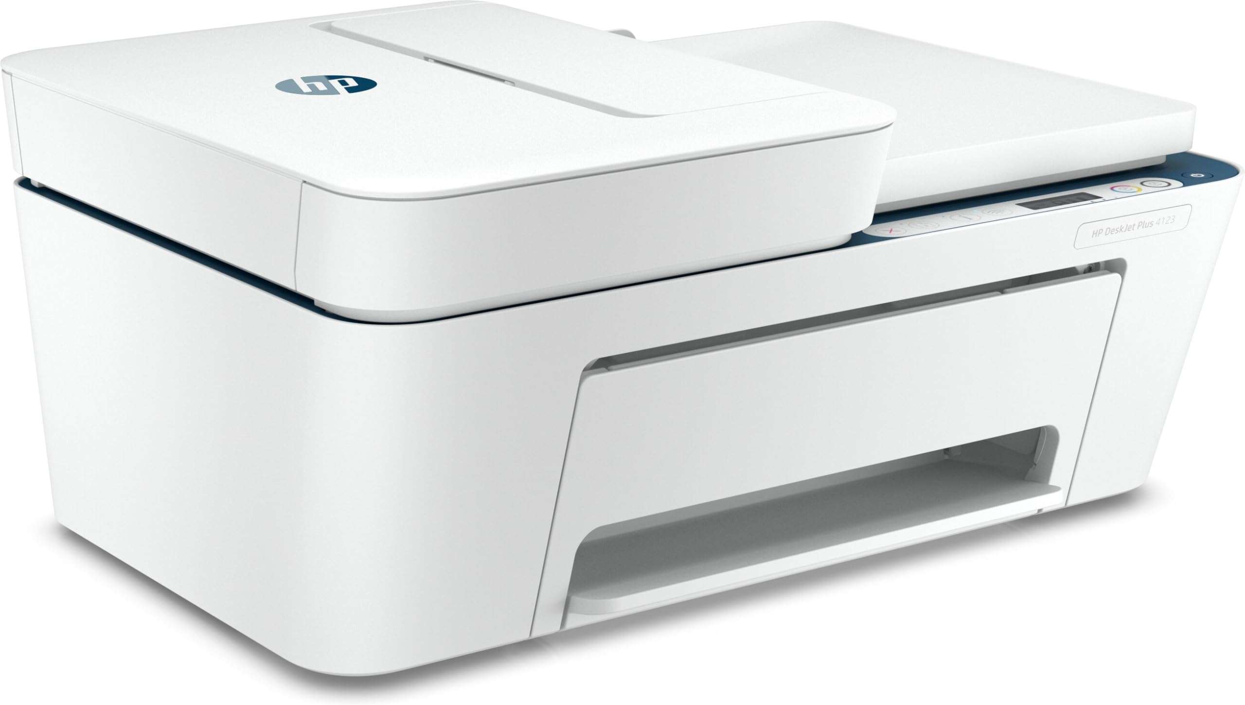 HP Deskjet 4123 Printer, Automatic Document Feeder, Copy, Scan, USB, Simple Setup Smart App, Ideal for Home. 3