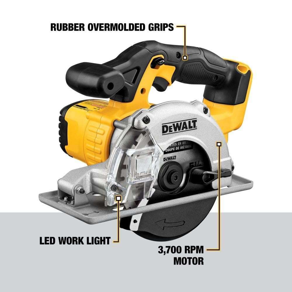 DEWALT DCS373B 20V Max Lithium Ion Metal Cutting Circular Saw (Tool Only) 2