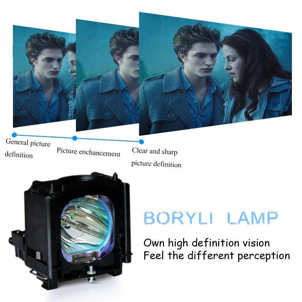 BORYLI BP96-01472A P132W Replacement TV Lamp Module with Housing Compatible with HLS5687W HLS5687WX HLS5687WXXAA HLS4265W HLS4266W 2