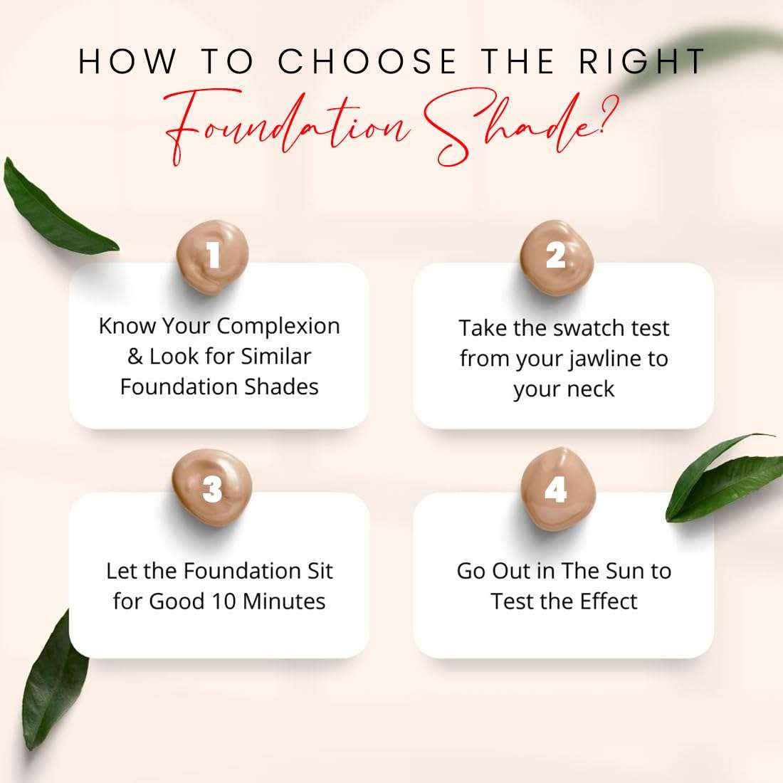 COLORESSENCE HD Foundation - Buildable Coverage Liquid Foundation | Covers Blemishes and Dark Spots | Waterproof & Sweat Resistant |Whipped Glace | 2 Applicator Sponges FREE 5