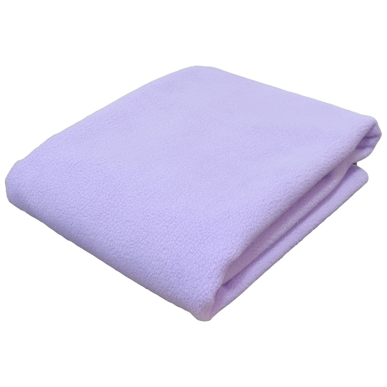 ZUCLLIN Magic Baby MAT Waterproof Cotton Bed Protector Sheet/Extra Large/New Born Baby Dry Sheet Urine Sheet for Bed Protect Easy Dry Purple Cotton Bed Protector K-57 1