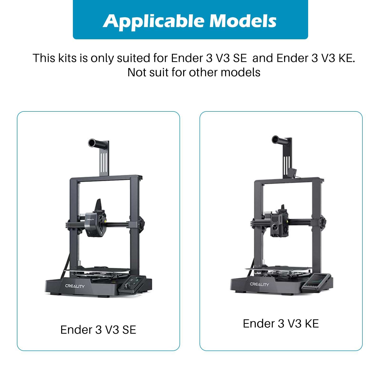 Official Creality Ender 3 V3 SE Filament Runout Sensor, Smart Filament Sensor Break Detection Module Detector Upgrades Feeding Detection for Creality Ender 3 V3 SE/Ender 3 V3 KE 3D Printers 5