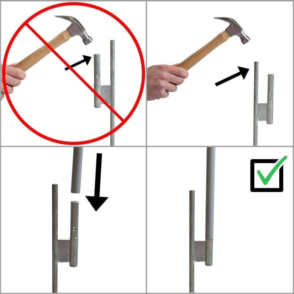 French Fries Sign Banner, Fries Feather Flag Pole Kit Outdoor Restaurant Business and Food Store Display, 15ft 5