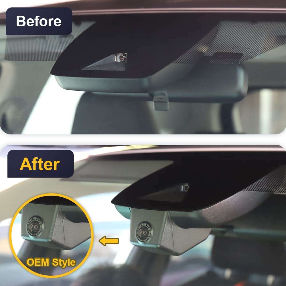 Fitcamx 4K Dash Cam Suitable for Lexus RX 350 450h 350L F Sport Luxury 2016 2017 2018 2019 2020 2021 2022 (Model B), 2160P Video WiFi, OEM Style, Parking Mode, Loop Recording, Plug&Play, 64GB Card 2