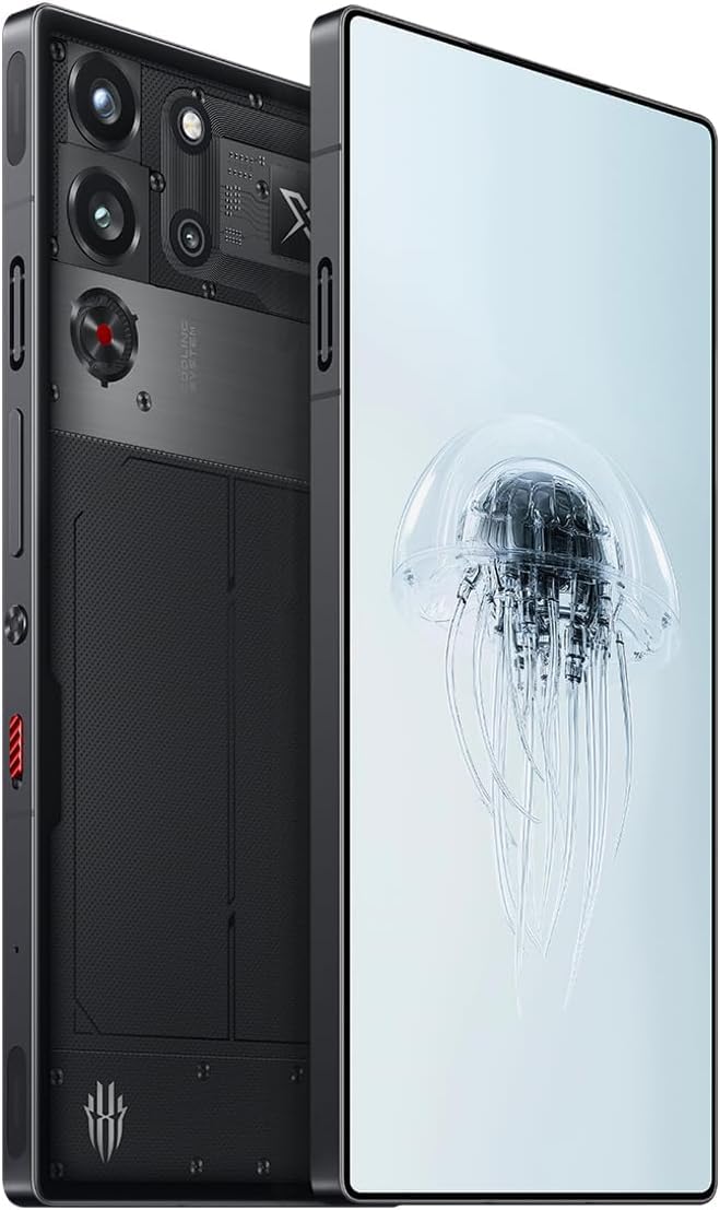 REDMAGIC 7S Pro Smartphone 5G, 120Hz Gaming Phone, 6.8" Full Screen, Under Display Camera, 5000mAh Android Phone, Snapdragon 8+ Gen 1, 12+256GB, 65W Charger, Dual-Sim US Unlocked Cell Phone Black 3