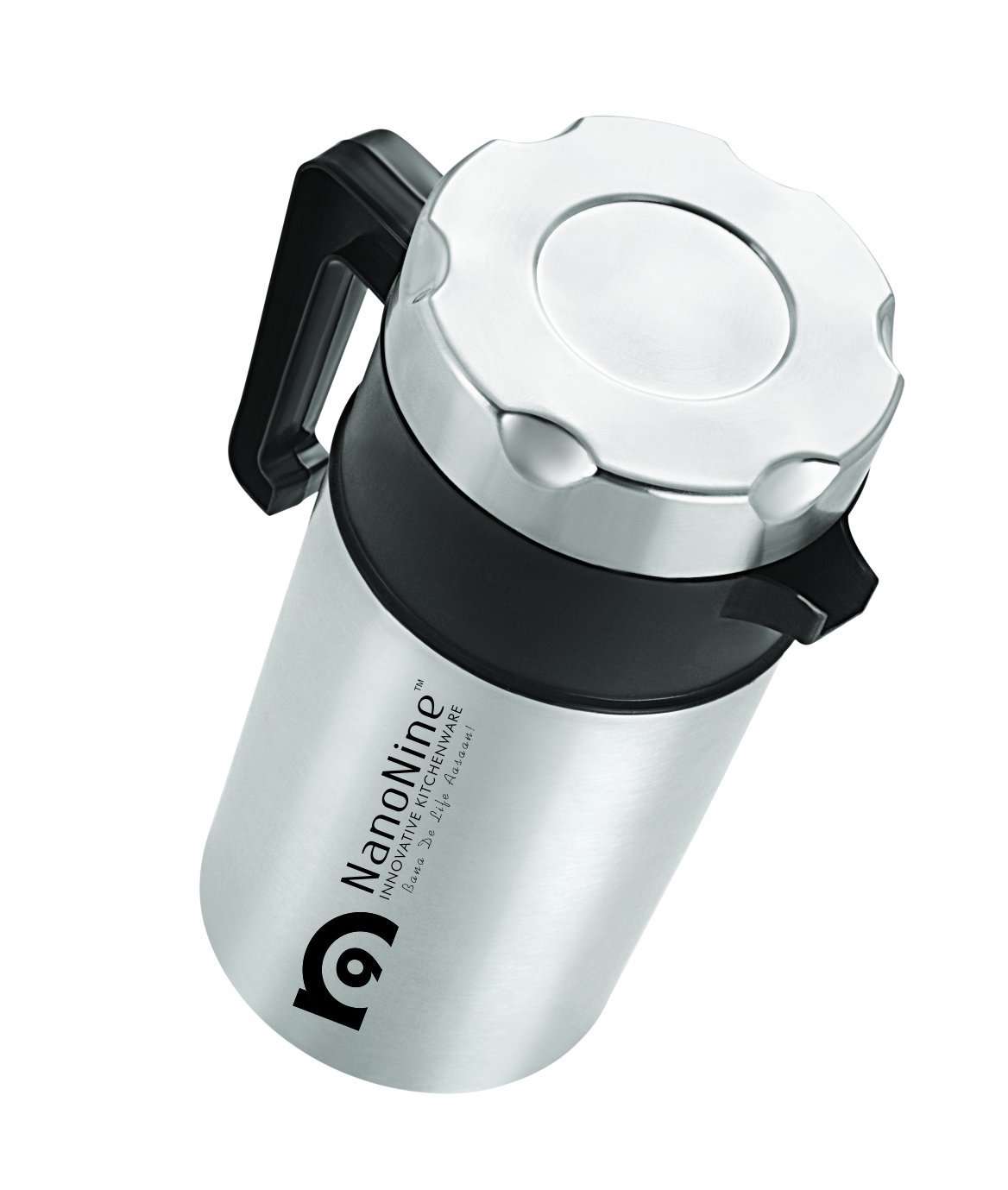 NanoNine T-Pot Double Wall Insulated Stainless Steel Flask, 700 ml, 1 pc 4