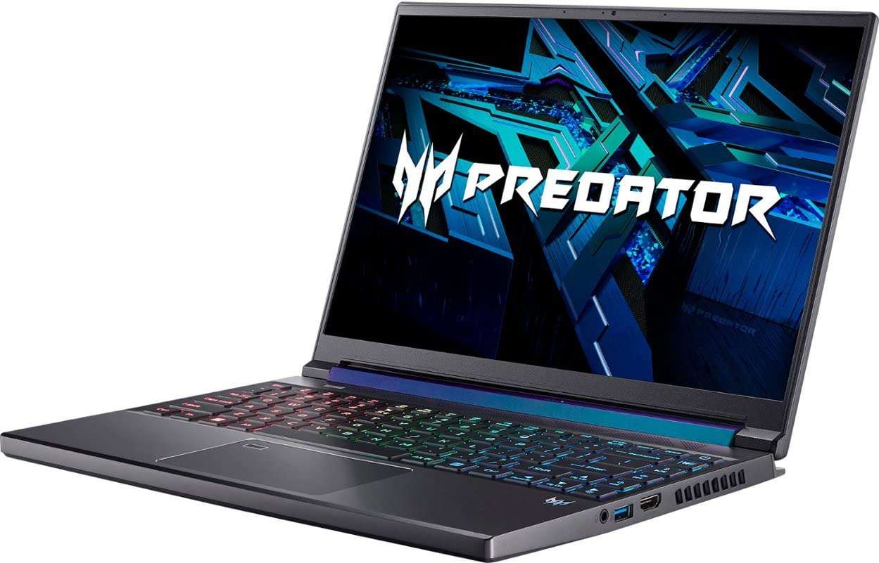 Acer Predator Triton 300 SE 14 Gaming Laptop 14" FHD+ IPS 165Hz 12th Generation Intel 14-Core i7-12700H 16GB DDR4 512GB SSD GeForce RTX 3060 6GB RGB Backlit Fingerprint Thunderbolt Win11 + HDMI Cable 6