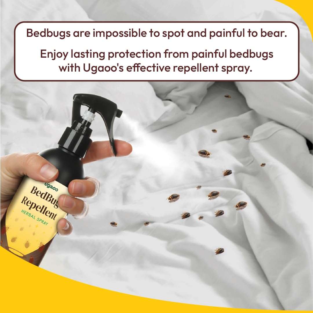 Ugaoo Herbal Bedbug Repellent Spray (200 ML) 3