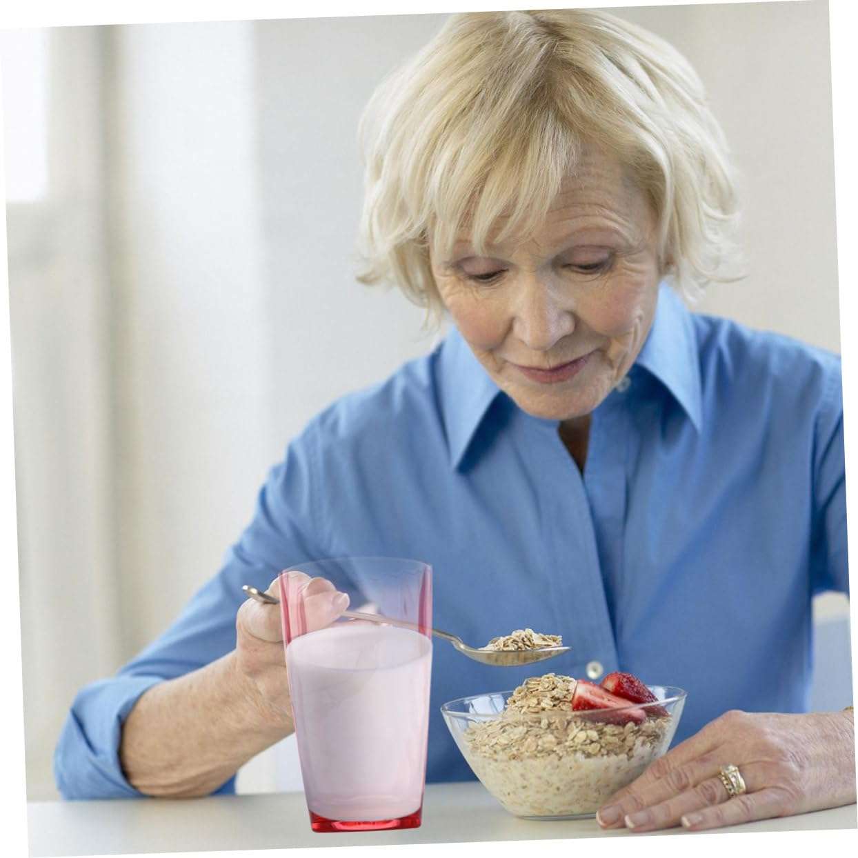 HOLIDYOYO Elegant Water Pattern Drinking Cup Large Size Non-slip for Restaurant Bar Party 3