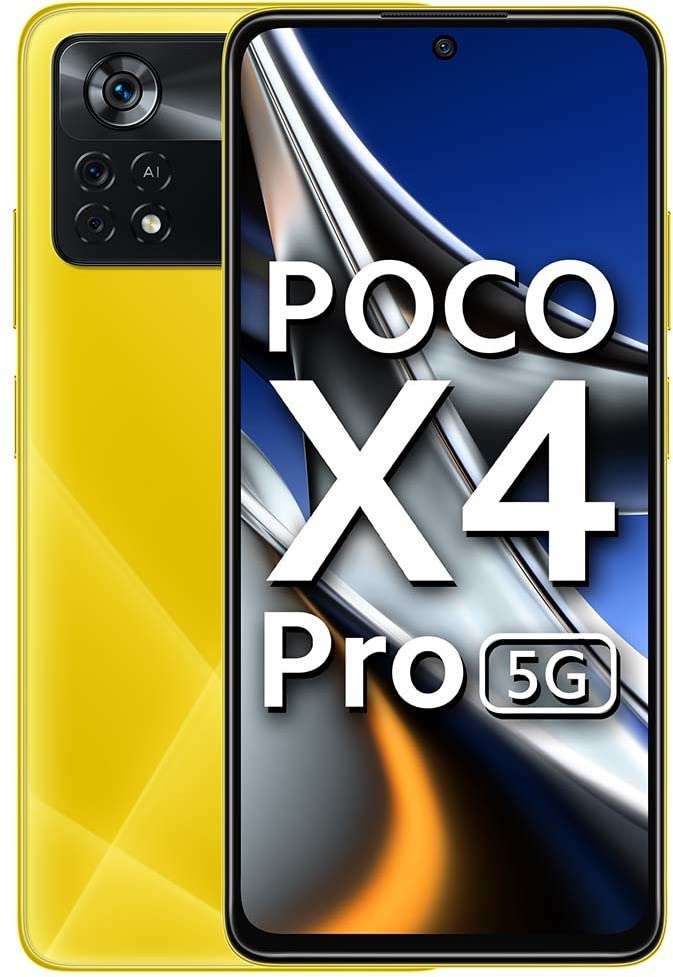 POCO X4 Pro 5G (Yellow, 6GB RAM 128GB Storage) 1
