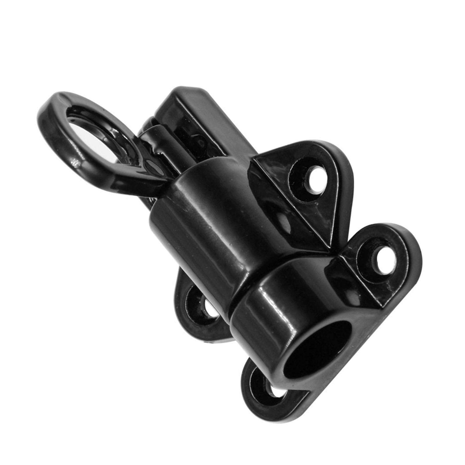 Aluminum Alloy Self Closing Door Bolt Slide Lock Gate, Resilient Spring Barrel Automatic for Home Security, Kitchen Cabinets Self Closing Door 5